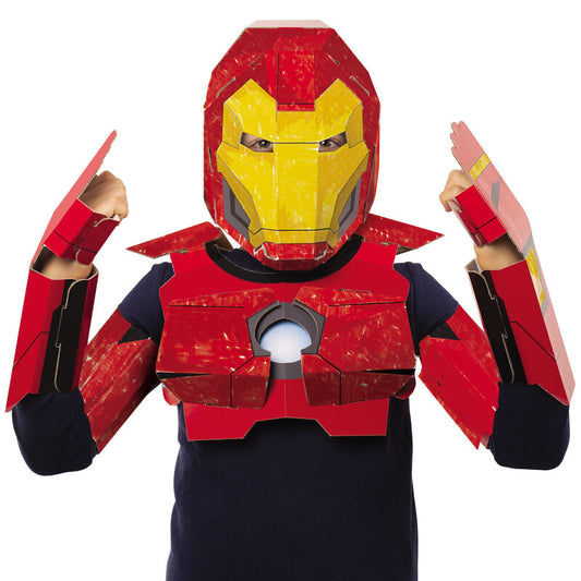 Kit Clementoni de máscara de Iron Man Avengers para montar - 2