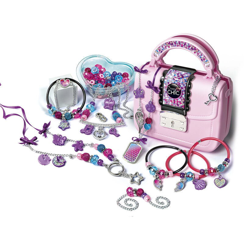 Set Clementoni Crazy Chic para crear joyas con cuentas, cadenas y colgantes - 3