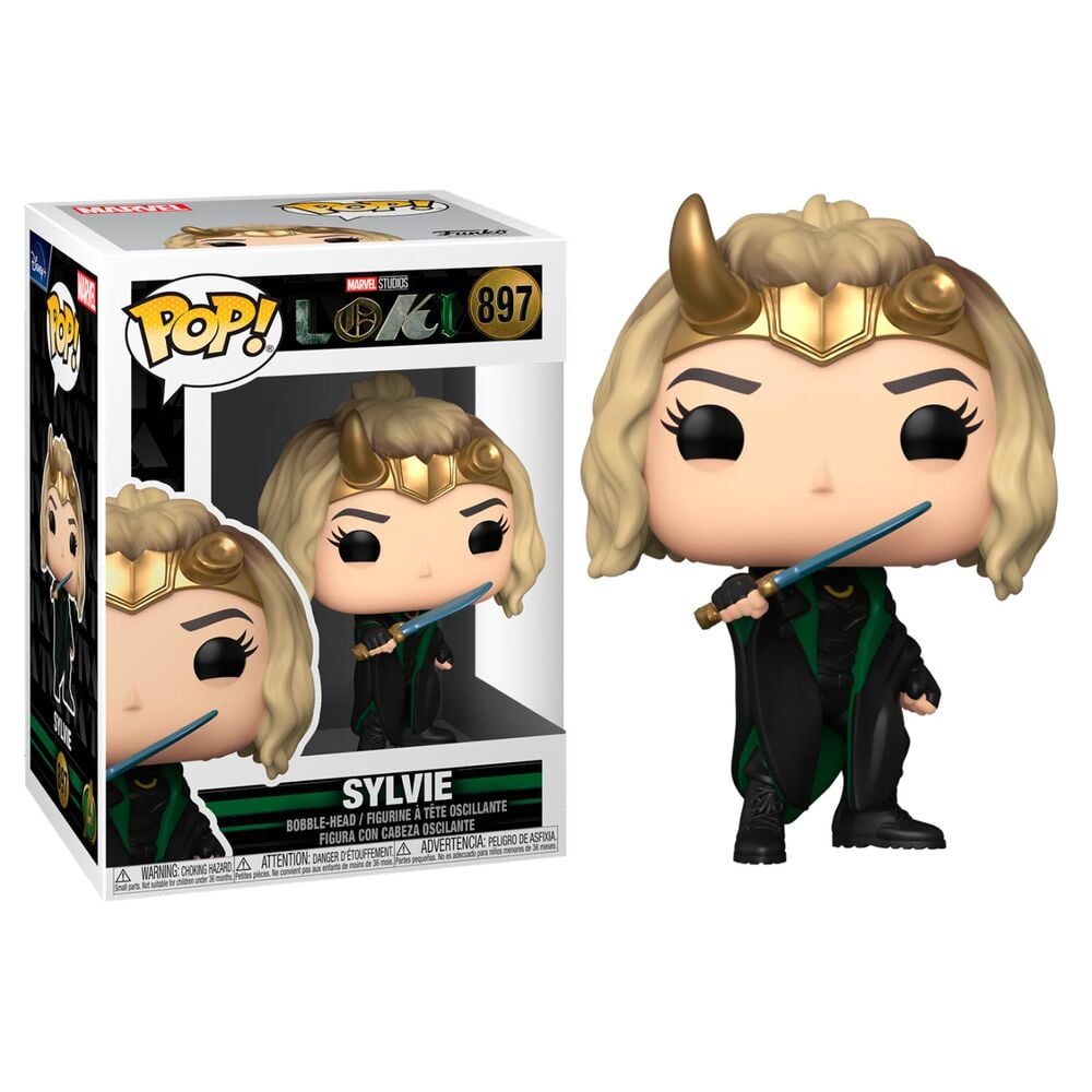 Figura Funko POP! de Sylvie de Loki con corona y espada - 2