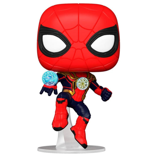 Figura Funko POP de Spider-Man Integrated Suit con traje rojo y negro