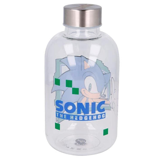 Botella de cristal Sonic The Hedgehog de 620 ml con ilustración de Sonic - 2