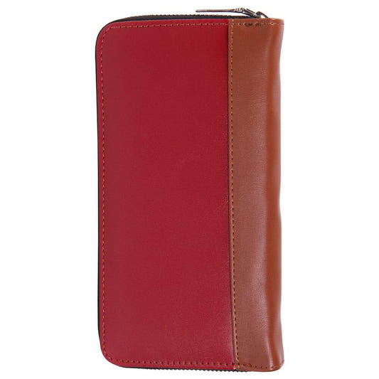 Cartera marrón de Gryffindor Harry Potter con cremallera y escudo frontal - 2