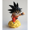 Figura hucha de Son Goku sobre la Nube Kinton