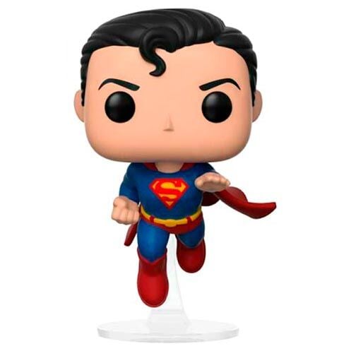 Figura Funko POP! de Superman en vuelo con capa roja