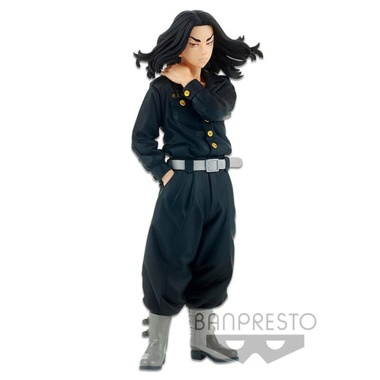 Figura de Keisuke Baji de Tokyo Revengers con uniforme negro