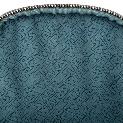 Mochila Loungefly Star Wars de Rey y Kylo Ren en tonos azul turquesa - 4