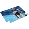 Puzzle de 1000 piezas con Mazinger Z sobre fondo azul