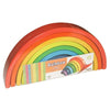 Juego Rainbow Montessori CAYRO con 8 piezas curvas de colores