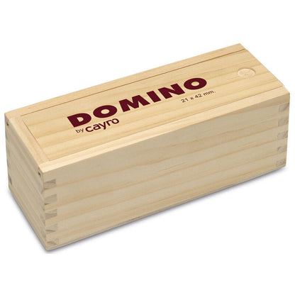 Dominó CAYRO de metacrilato en caja de madera