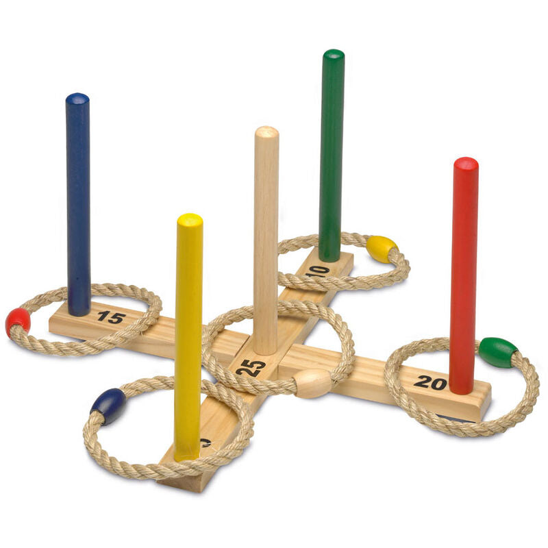 Juego CAYRO Rings Stick Game de madera con anillas y palos de colores - 2