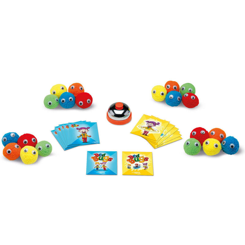 Caja del juego de mesa CAYRO Bed Bugs con chinches de colores - 2