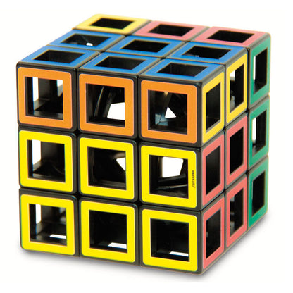 RECENT TOYS Hollow Cube, cubo de ingenio hueco de colores - 2