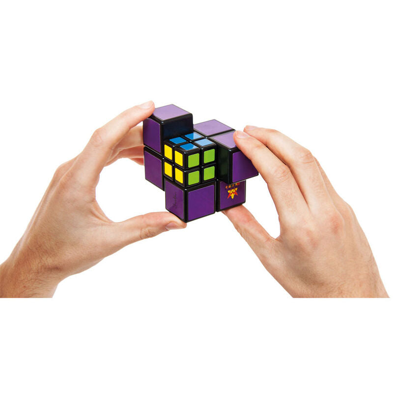 Pocket Cube de Recent Toys, cubo rompecabezas morado y negro - 3