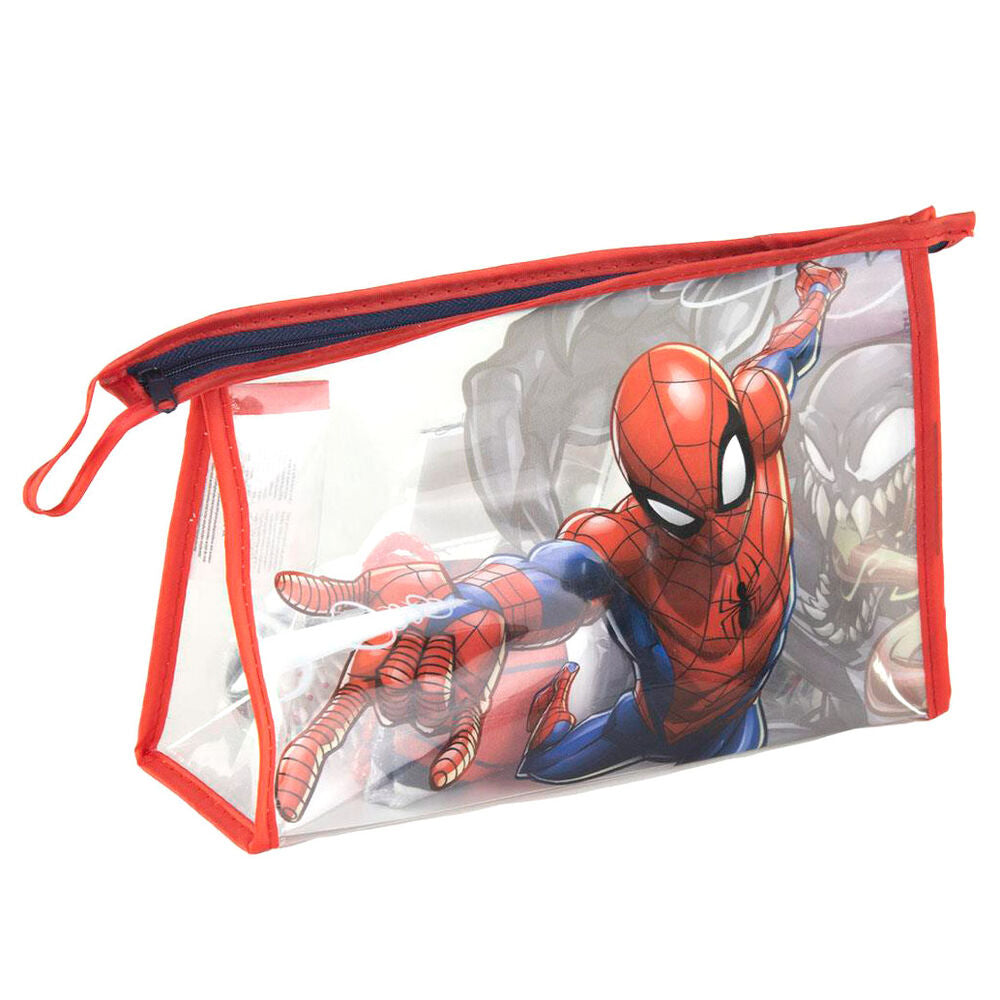 Neceser Spiderman Marvel con vaso y accesorios de cuidado personal - 2