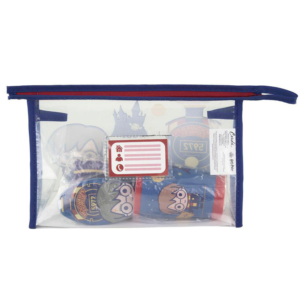 Neceser transparente de Harry Potter con diseño del Hogwarts Express - 7