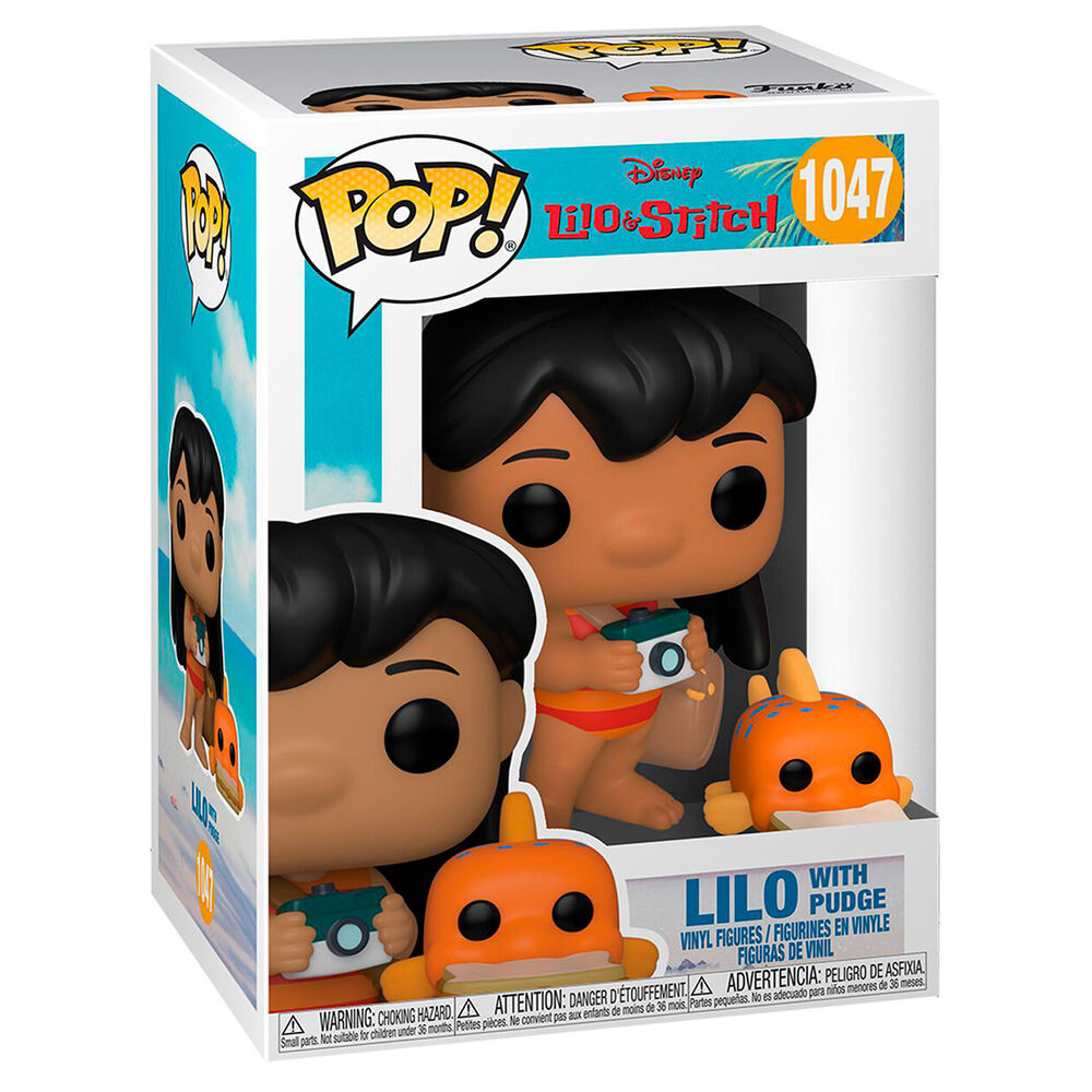 Figura Funko POP! de Lilo con cámara y Pudge - 3