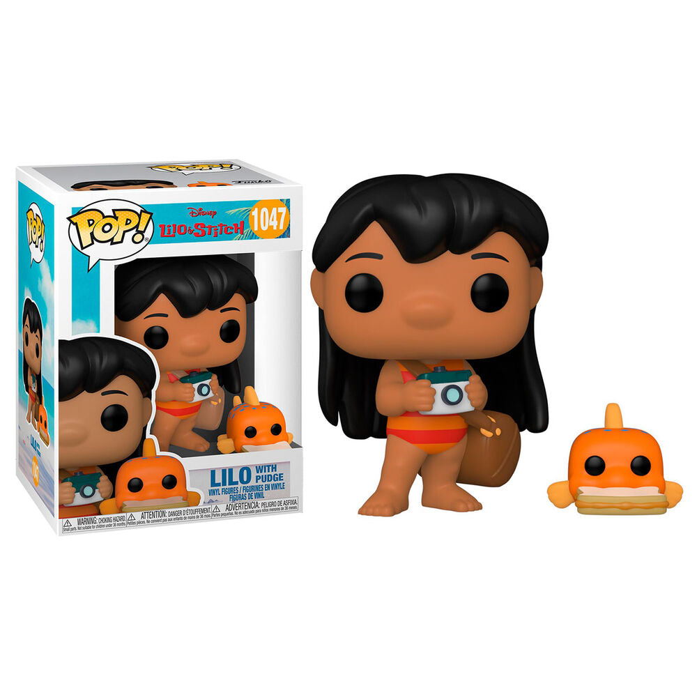 Figura Funko POP! de Lilo con cámara y Pudge - 2