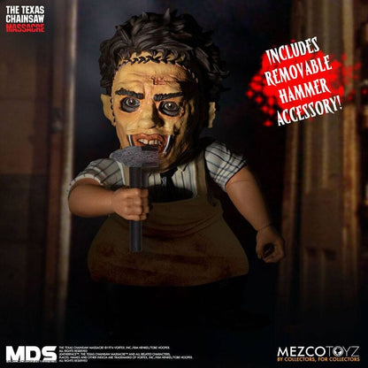 Figura articulada de Leatherface con motosierra y martillo - 4