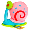 Peluche de Gary de Bob Esponja con concha rosa y cuerpo azul