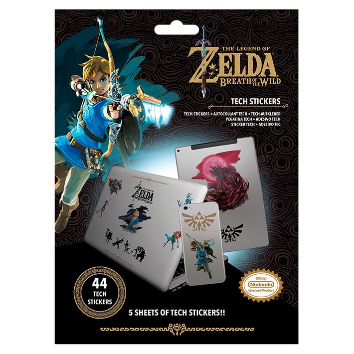 Pack de pegatinas de vinilo de The Legend of Zelda: Breath of the Wild