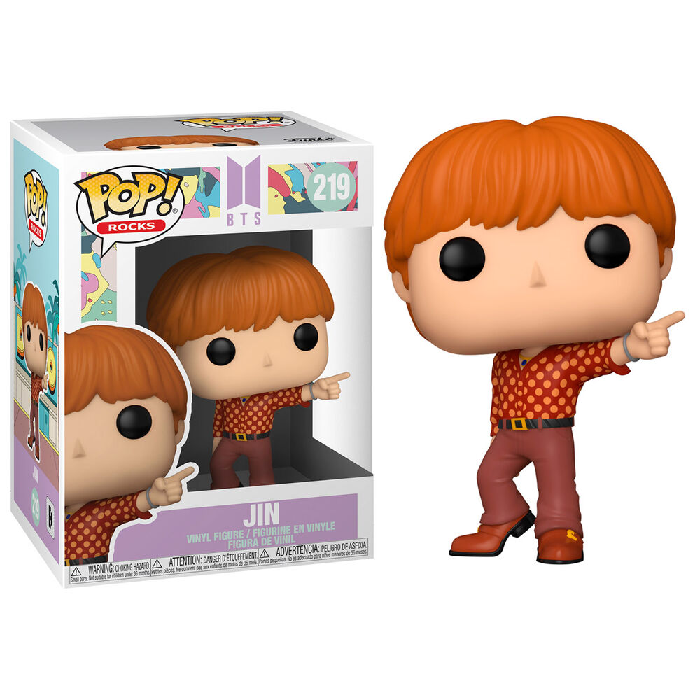 Figura Funko POP! BTS Dynamite Jin con cabello naranja - 2