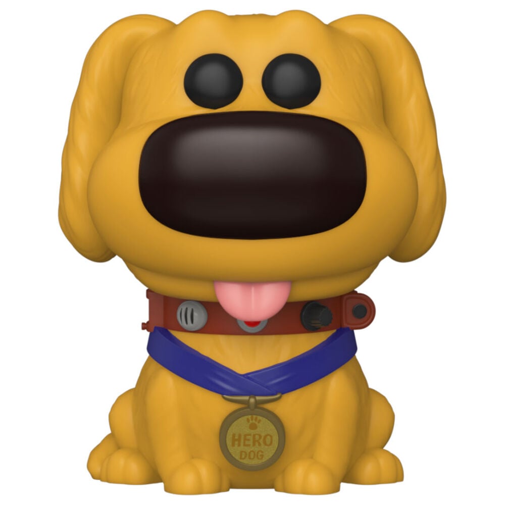 Figura Funko POP! Disney Dug Hero Dug con collar y medalla