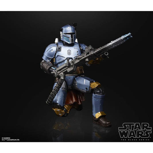 Figura articulada Paz Vizsla Carbonized de Star Wars Black Series con accesorios - 3