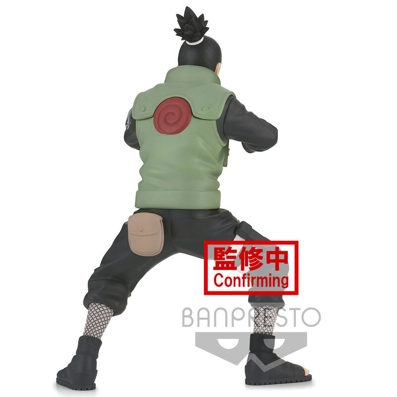 Figura de Shikamaru Nara de Naruto Shippuden con chaleco verde y manos juntas - 5