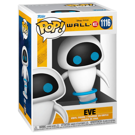 Figura Funko POP! de EVE de Disney Pixar WALL·E en caja con ventana - 3