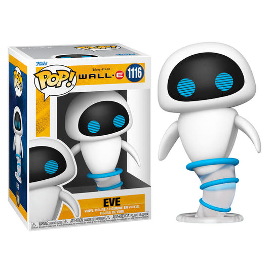 Figura Funko POP! de EVE de Disney Pixar WALL·E en caja con ventana