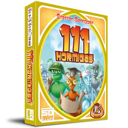 Caja del juego de mesa 111 Hormigas en español