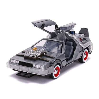 Réplica del DeLorean de Regreso al Futuro III a escala 1:24 - 2