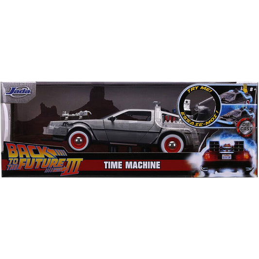 Réplica del DeLorean de Regreso al Futuro III a escala 1:24 - 3