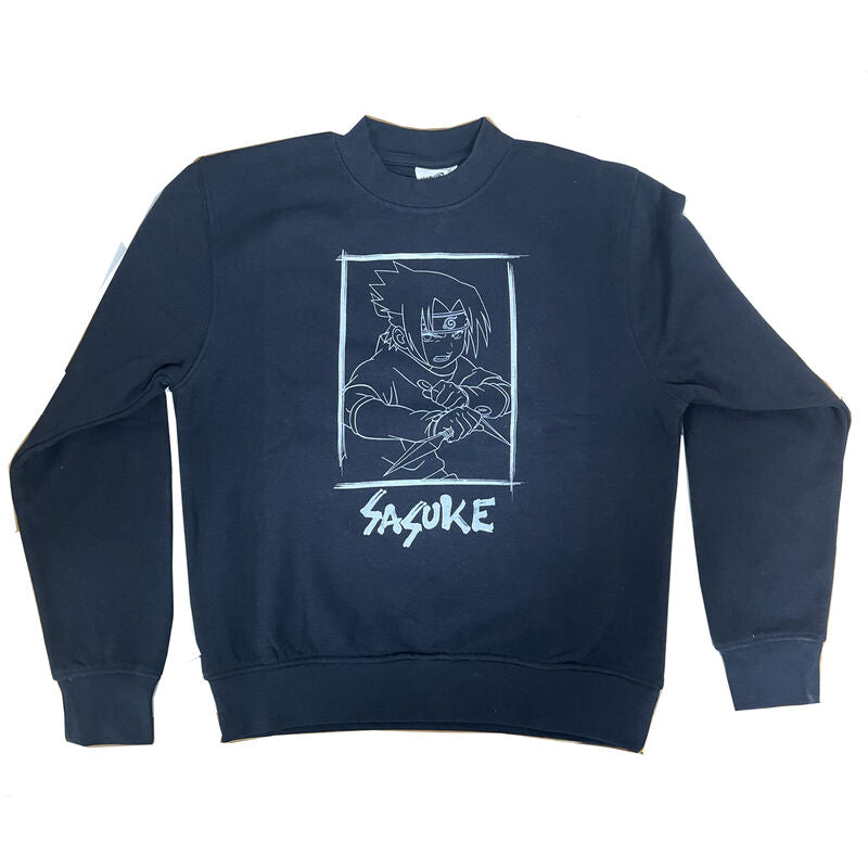 Sudadera infantil azul marino de Sasuke de Naruto