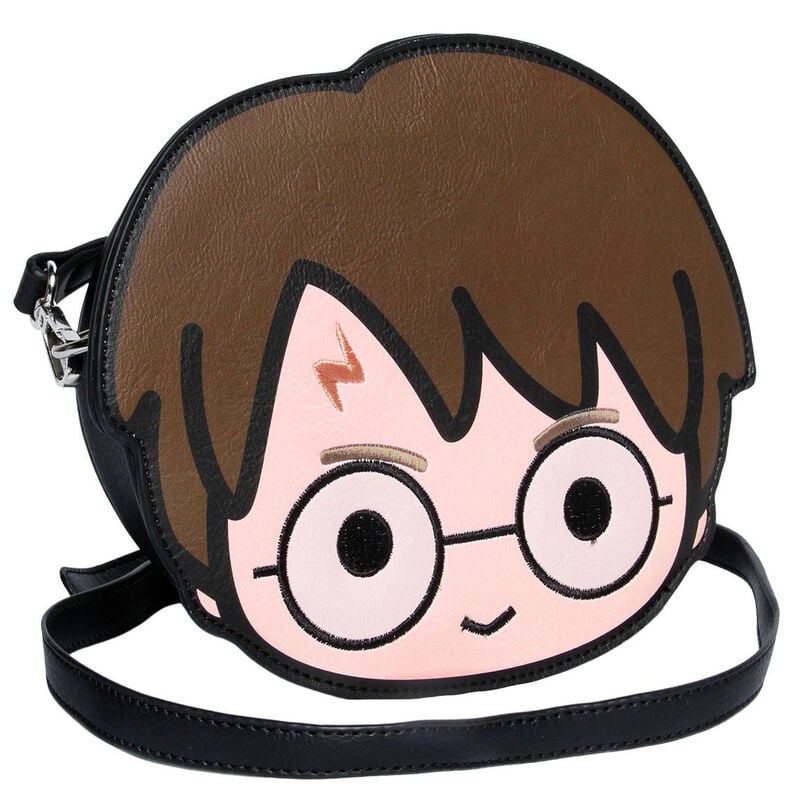 Bolso bandolera Chibi Harry Potter con gafas y cicatriz