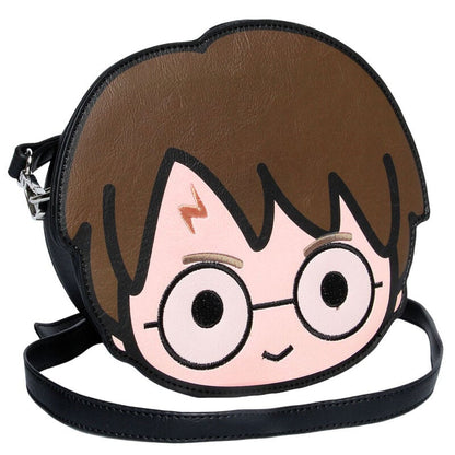 Bolso bandolera Chibi Harry Potter con gafas y cicatriz