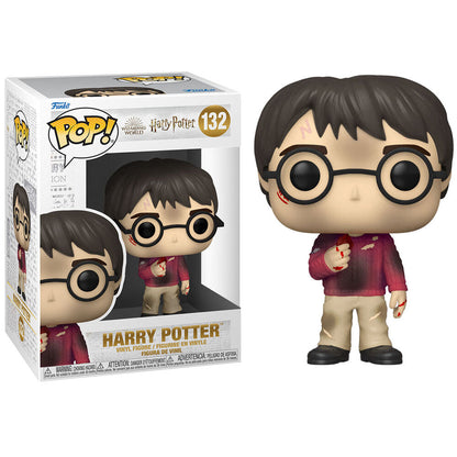 Figura Funko POP! de Harry Potter con gafas y jersey burdeos - 2