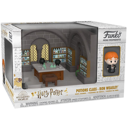 Figura Funko POP! de Ron Weasley en una clase de pociones