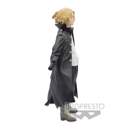 Figura de Sano Manjiro de Tokyo Revengers con abrigo negro - 3