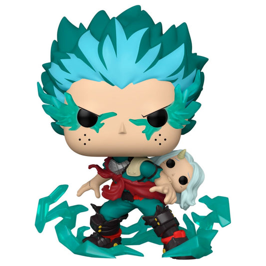 Figura Funko POP Infinite Deku de My Hero Academia con efectos turquesa