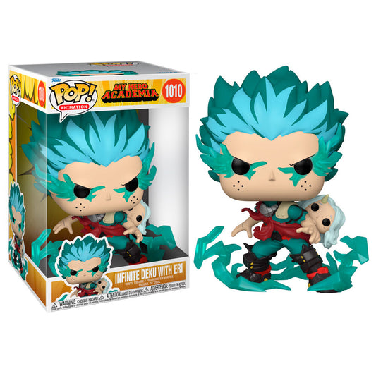 Figura Funko POP Infinite Deku de My Hero Academia con efectos turquesa - 2