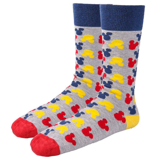 Set de tres pares de calcetines Mickey Disney con diseños estampados - 2