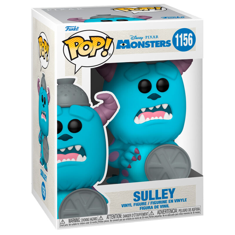 Figura Funko POP! de Sulley de Monsters Inc con caja con ventana - 2