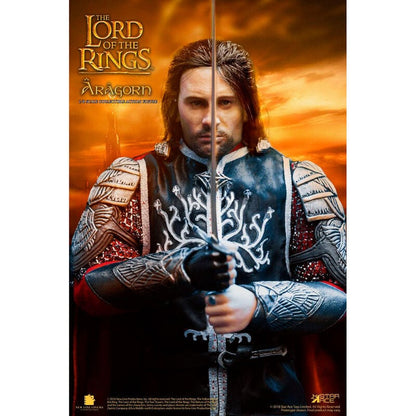 Figura articulada de Aragorn de El Señor de los Anillos con espada - 4
