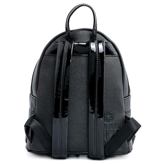 Mochila negra Loungefly de Darth Vader con panel de control Star Wars - 3