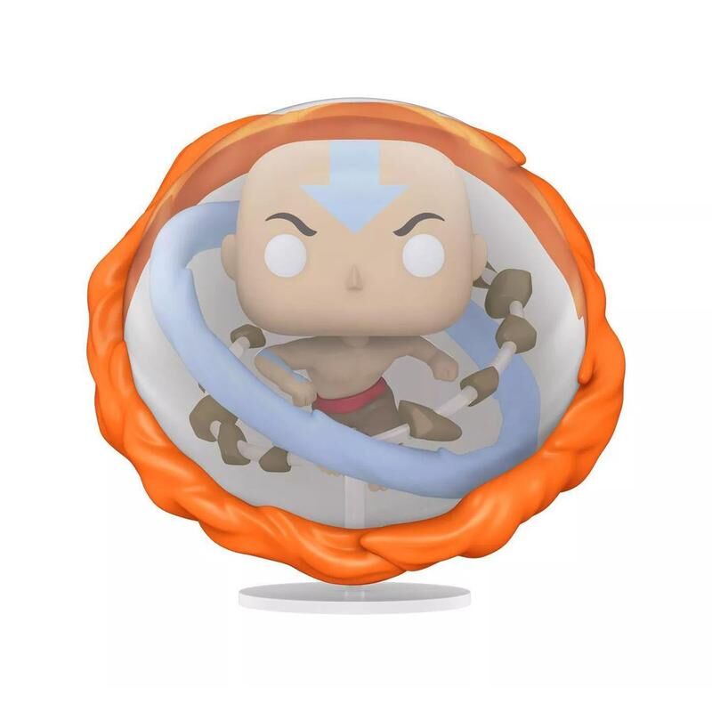 Figura FUNKO POP! de Aang All Elements Glow in the Dark en caja - 2