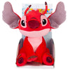 Peluche rojo de Leroy Stitch Disney de 30 cm