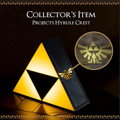 Lámpara Triforce de The Legend of Zelda encendida - 5