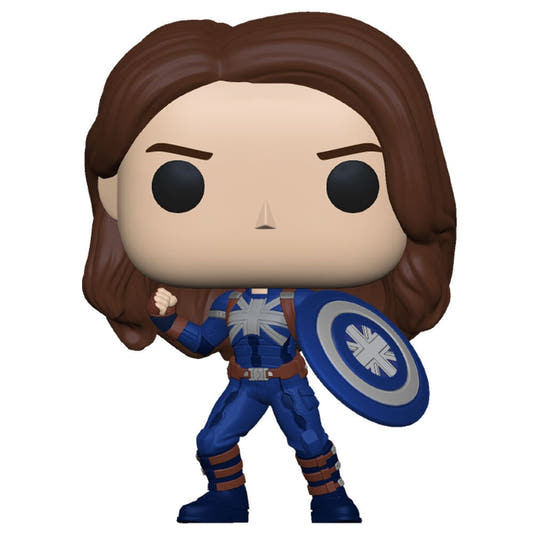 Figura Funko POP! de Captain Carter Stealth con escudo británico