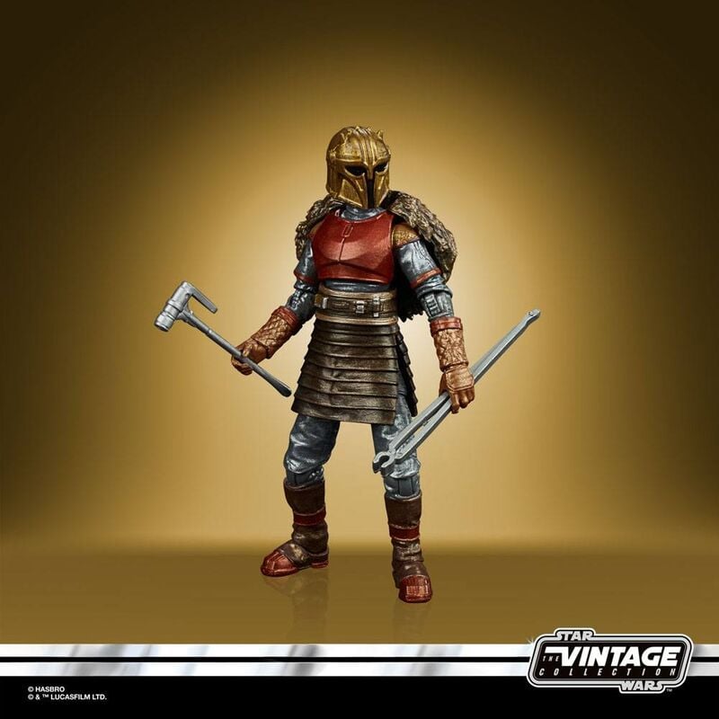Figura articulada The Armorer de Star Wars The Mandalorian Carbonized - 4